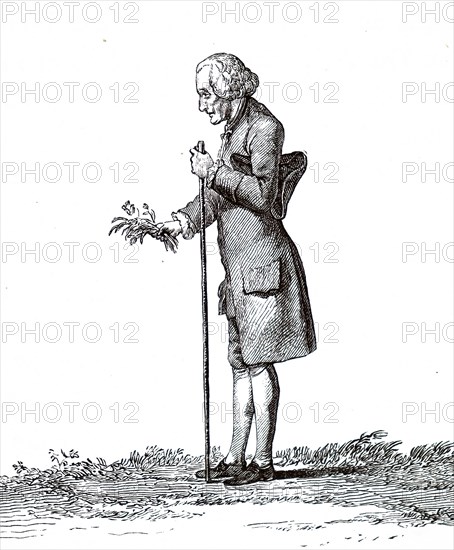 Portrait of Jean-Jacques Rousseau