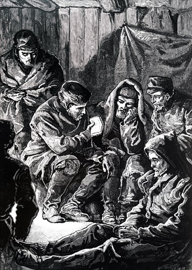 John Richardson during a Franklin overland arctic expedition