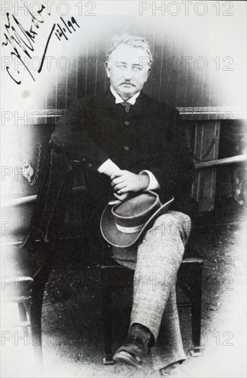 Photographic portrait of Cecil Rhodes