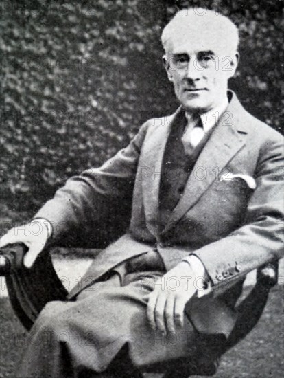 Photographic portrait of Maurice Ravel