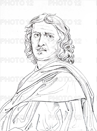 Portrait of Nicolas Poussin