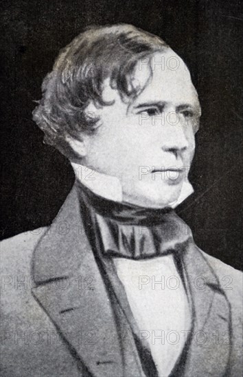 Photographic portrait of Franklin Pierce