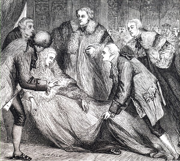 The death of William Pitt, 1st Earl of Chatham