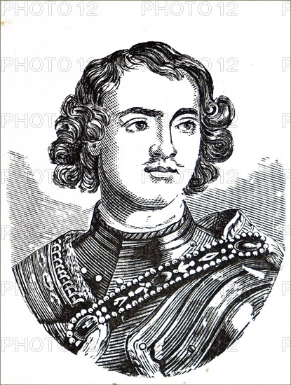 Portrait of Peter the Great