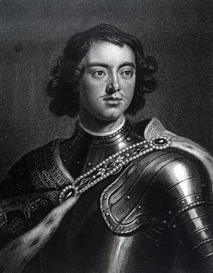 Portrait of Peter the Great