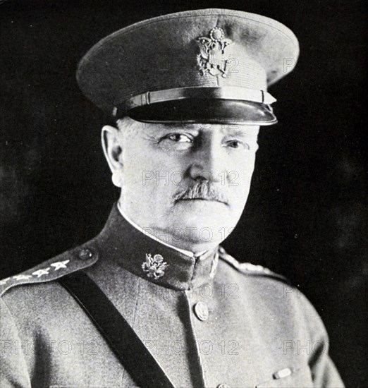 Photographic portrait of John J Pershing