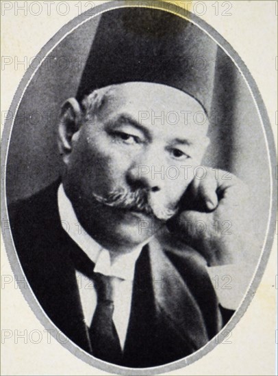 Photographic portrait of Saad Zaghloul