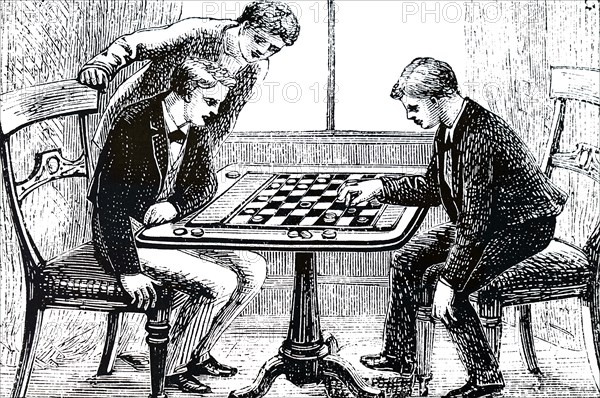 A game of draughts