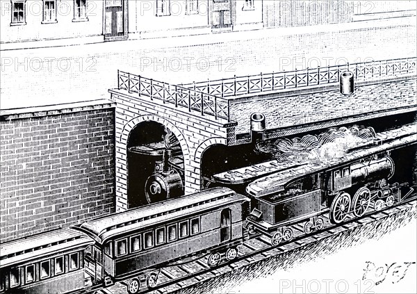 John Kresse's method of ventilating railway tunnels
