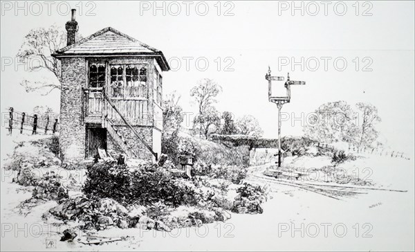 A typical signal box