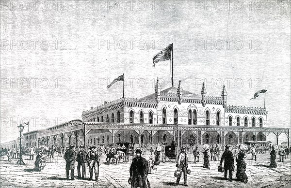 The exterior of Philadelphia Railway Station