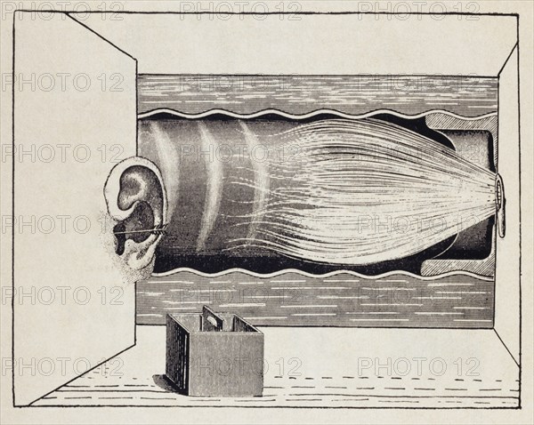 illustration by Max Ernst, for 'Misfortunes of the Immortals'