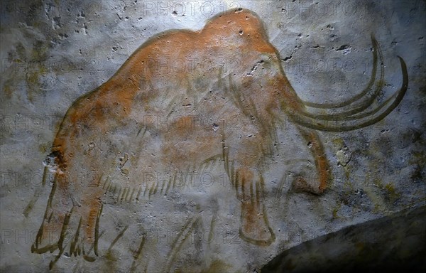 Cave painting found in the Cave of Altamira, located in Cantabria, Spain, dating from the Upper Paleolithic period