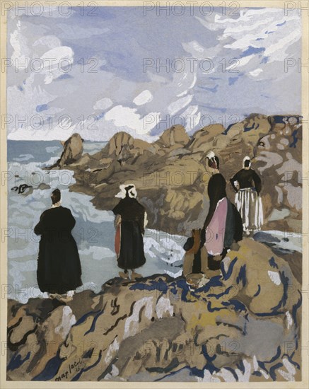 The Coast, painted in 1927, by Max Jacob