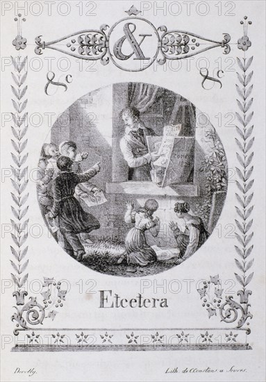 Illustration from 'ABA‰CA‰DAIRE DES PETITS GOURMANDS'