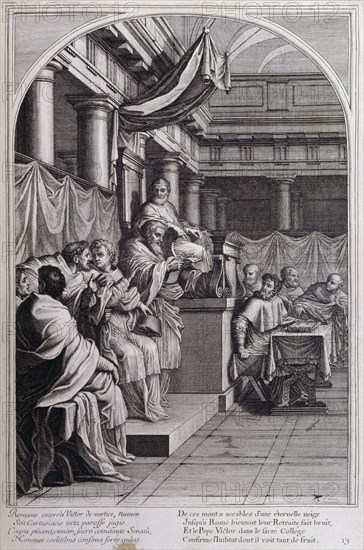 Illustration from 'La vie de St Bruno, fondateur de l'ordre des Chartreux' Paris 1660