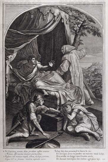 Illustration from 'La vie de St Bruno, fondateur de l'ordre des Chartreux' Paris 1660