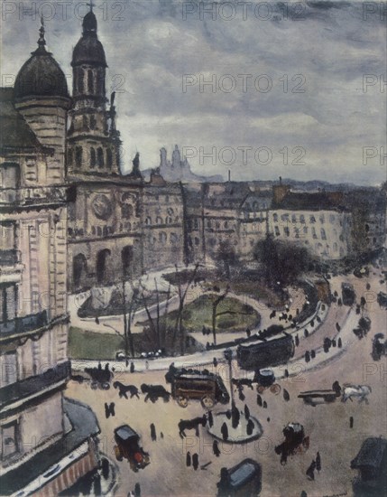 Marquet, "Place de la Trinité, Paris"