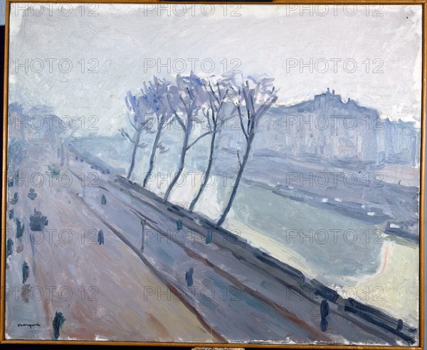 Quai de la seine a Paris by Albert Marquet