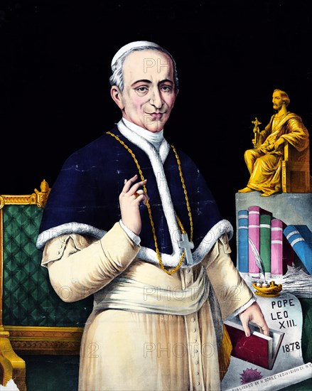 Portrait of Pope Leo XIII