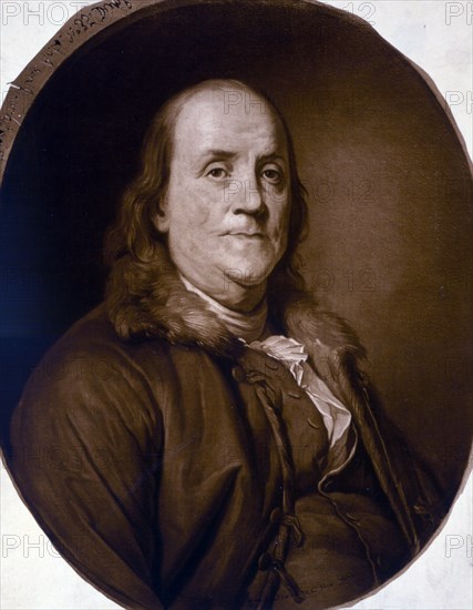 Portrait of Benjamin Franklin