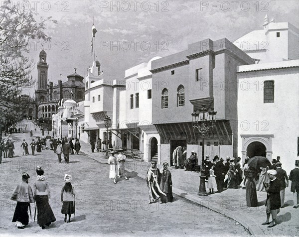 Photograph of the exhibition of Algeria