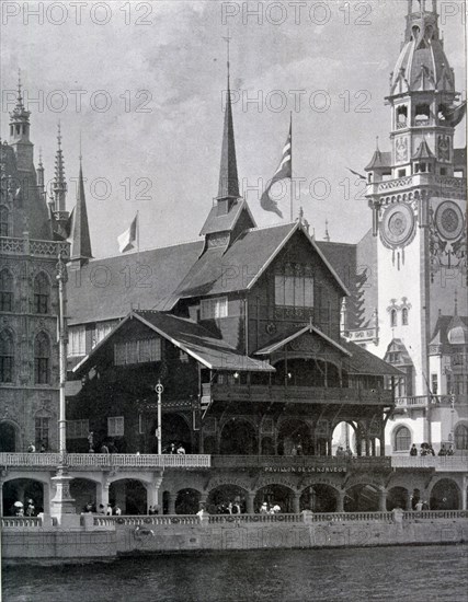 Photograph of the Norwegian Pavilion.