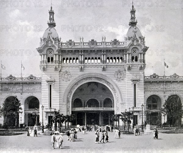 Photograph of the Palace of Civil Engineering and Transport.