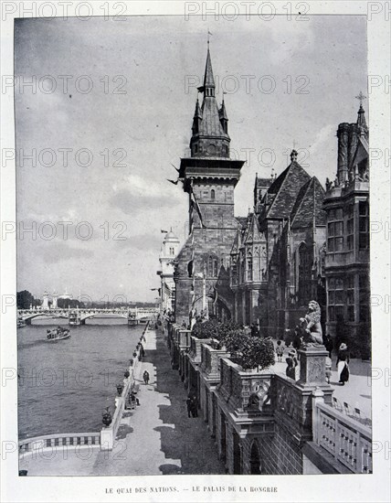 Photograph of the Le Quai des Nations - the Hungarian Palace