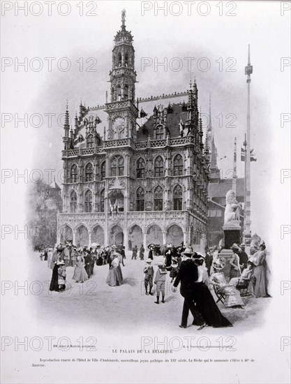 Photograph taken during the Exposition Universelle (World Fair) Paris, 1900