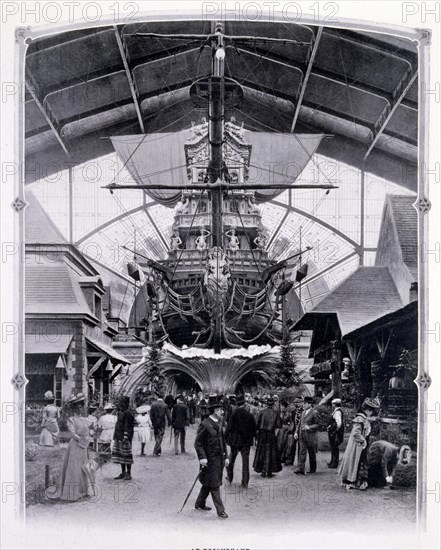 Photograph of the exhibition of the history of food