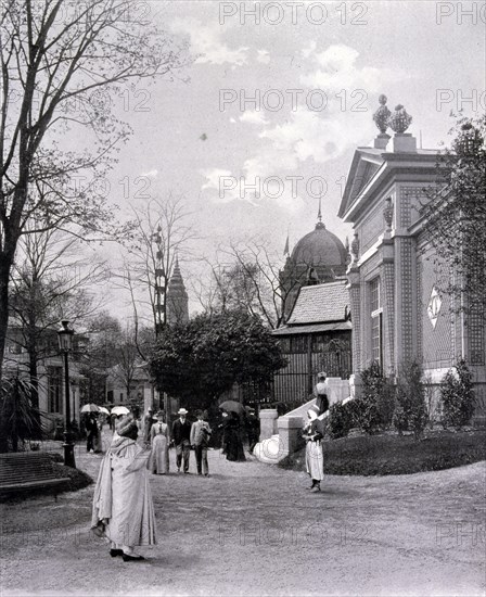 Photograph of the Guyana quarter next to the Ministry for the Colonies.