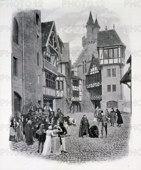 Photograph taken at the Exposition Universelle (World Fair) Paris, 1900