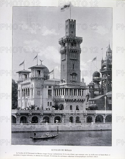 Photograph taken during the Exposition Universelle (World Fair) Paris, 1900