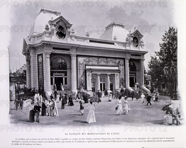 Photograph taken during the Exposition Universelle (World Fair) Paris, 1900