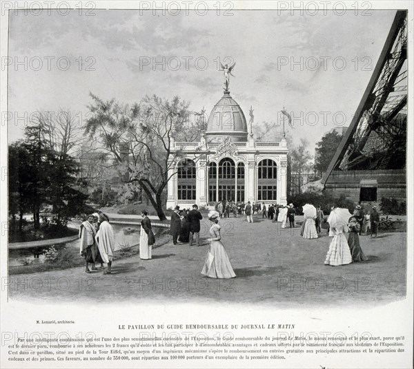 Photograph taken during the Exposition Universelle (World Fair) Paris, 1900