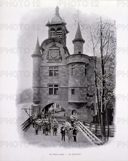 Photograph taken during the Exposition Universelle (World Fair) Paris, 1900