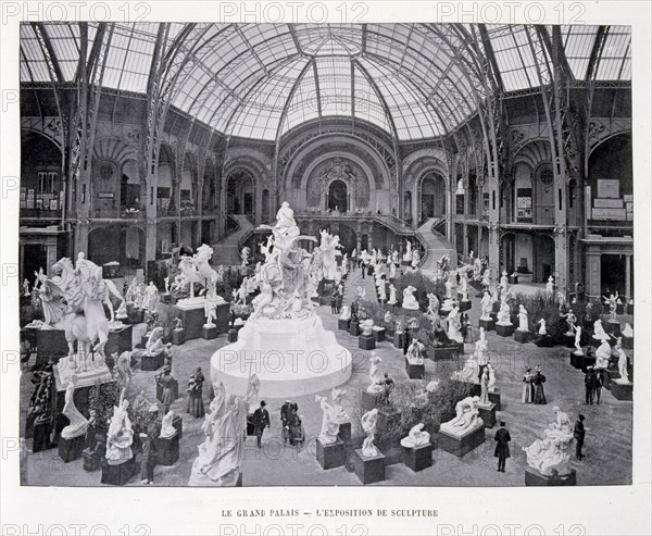 Photograph taken during the Exposition Universelle (World Fair) Paris, 1900