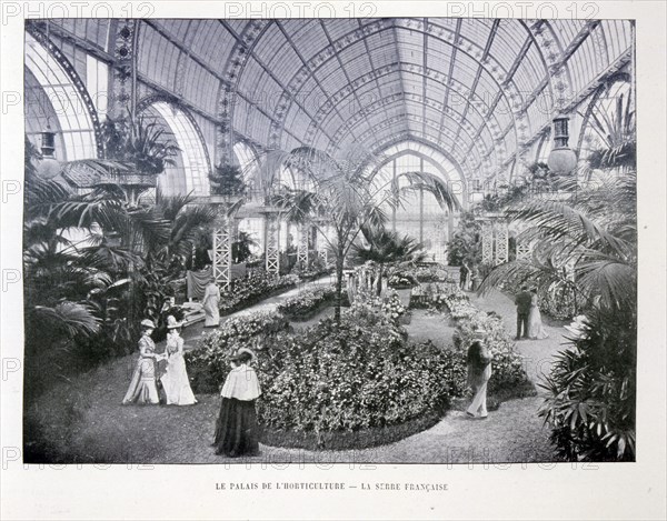 Photograph taken during the Exposition Universelle (World Fair) Paris, 1900