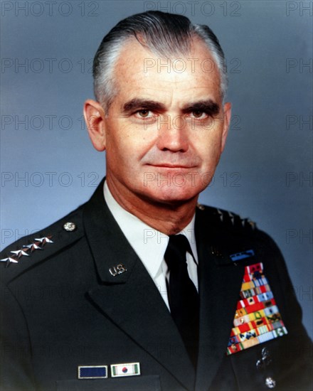 William Childs Westmoreland was a United States Army general, most notably commander of United States forces during the Vietnam War