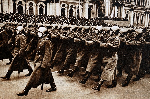 Red Army parade in Moscow, 1939