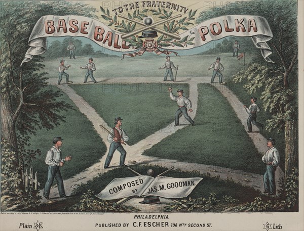 Base Ball Polka, by Charles F. Escher