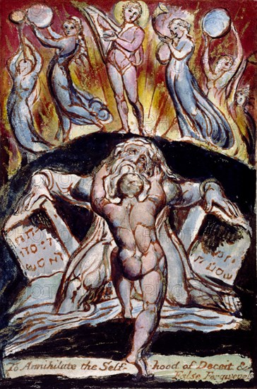 Milton, a poem in 12 books, c1815. By William Blake