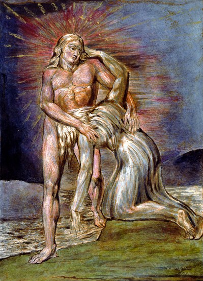 Milton, a poem in 12 books, c1815. By William Blake