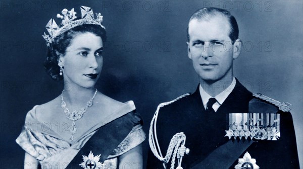 Queen Elizabeth II and The Duke of Edinburgh