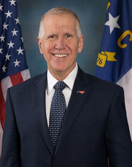 Thomas Roland Tillis is an American politician serving as the junior United States senator