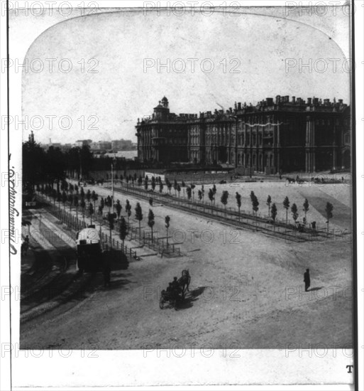 Imperial Winter Palace, St. Petersburg, Russia, 1897