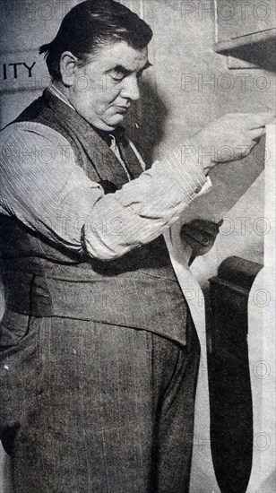 Herbert Tracey worked in the TUC Publicity Department