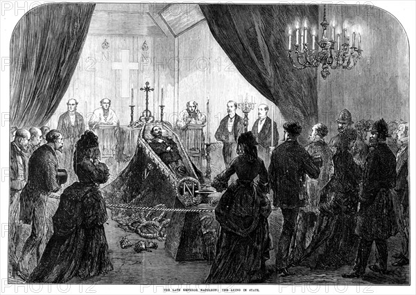 La mort de Napoléon III à Londres