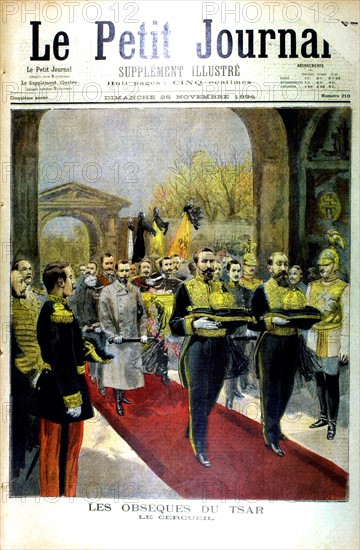 The funeral of Czar Alexander III of Russia